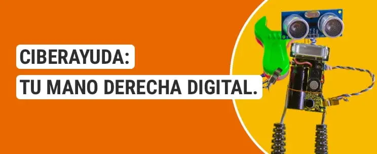 YOIGO - CARACTERISTICA IMAGEN - CIBERAYUDA:   TU MANO DERECHA DIGITAL 