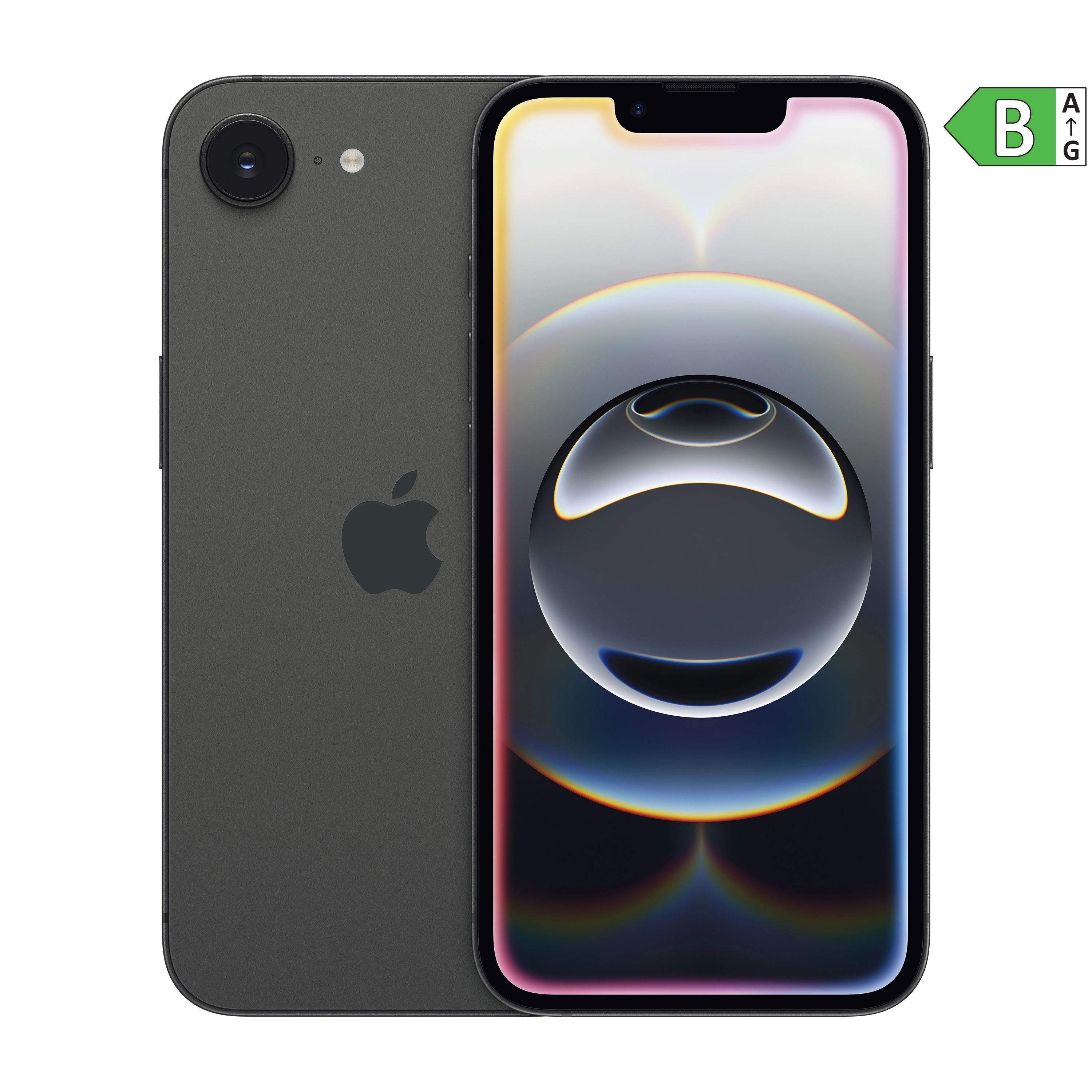 Iphone 16e con etiqueta