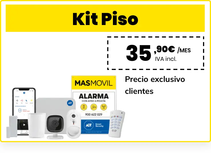 MASMOVIL - CARACTERISTICA ITEM - ALARMAS - Kit Piso